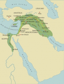 Mapa Anatolia