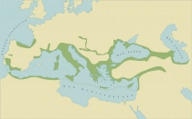 Mapa Distribuicao de Vitis silvestre